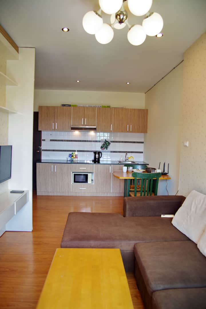 Relaxing 1br Nimman Stay:34 Sqm.3mins Walk To Maya - Chiang Mai