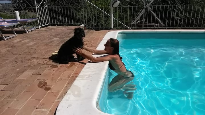 Studio In Castel Colonna, With Pool Access And Enclosed Garden - Senigallia