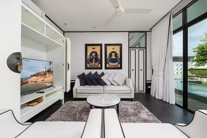 Elegant Private Pool  Villa | Monthstay Z - Phuket, Thailand