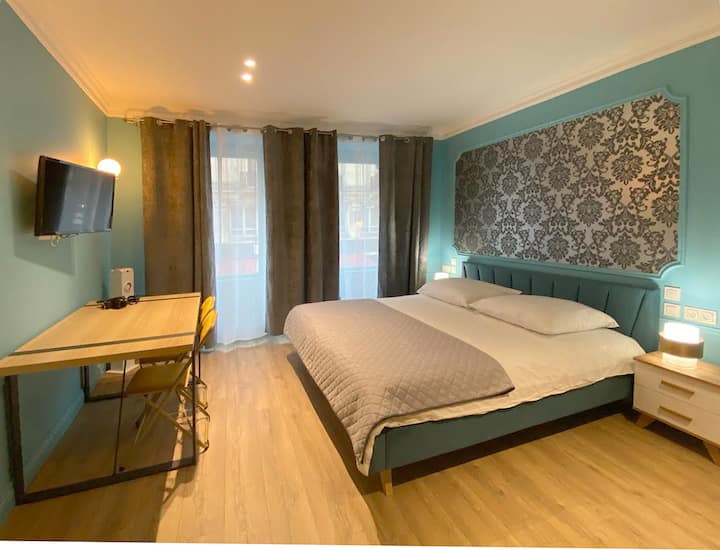 501-comfort Studio Central Paris. Louvre - Marais - Latin Quarter