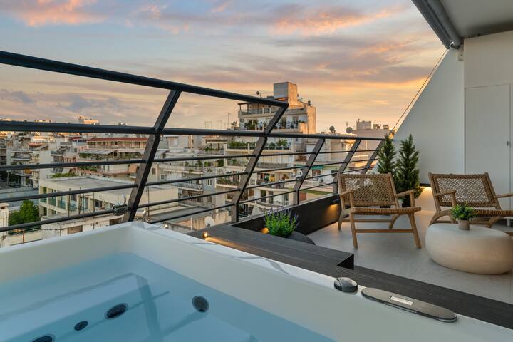 2 Hot Hub * 2 Bdr Ester Acropolis Penthouse gallery image 5