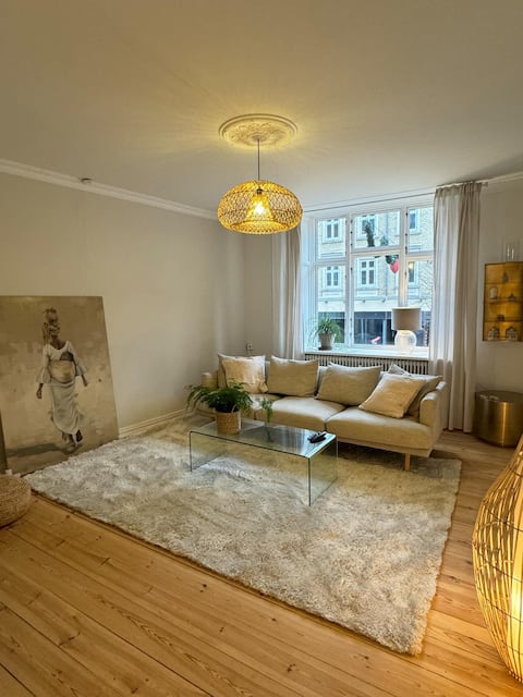 Popular Airbnb listing: Stylish and cozy apartment. in Aalborg