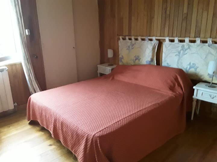 Slaapkamer aan de tuin