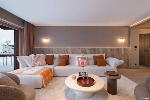 splendid new 4 bedroom apartment in courchevel 1850