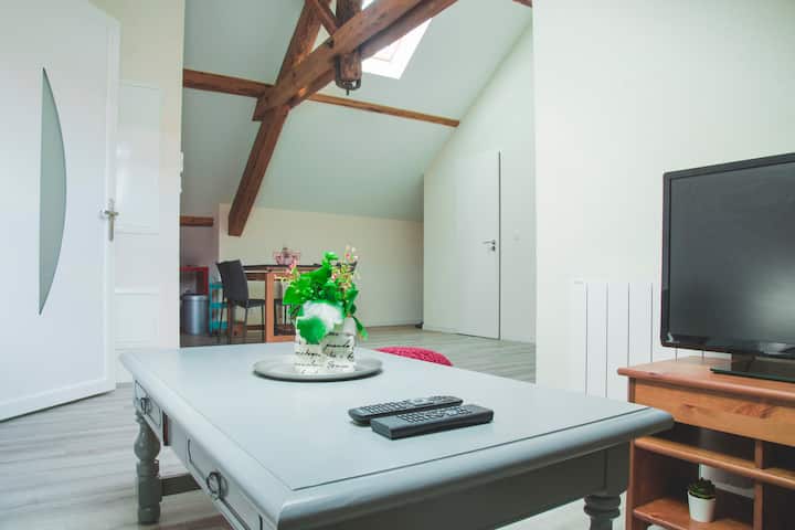 𝓛𝓮 𝓜𝓲𝓵 * Beau T2 à Beaumont * Wifi * Parking - Saint-Julien-en-Genevois
