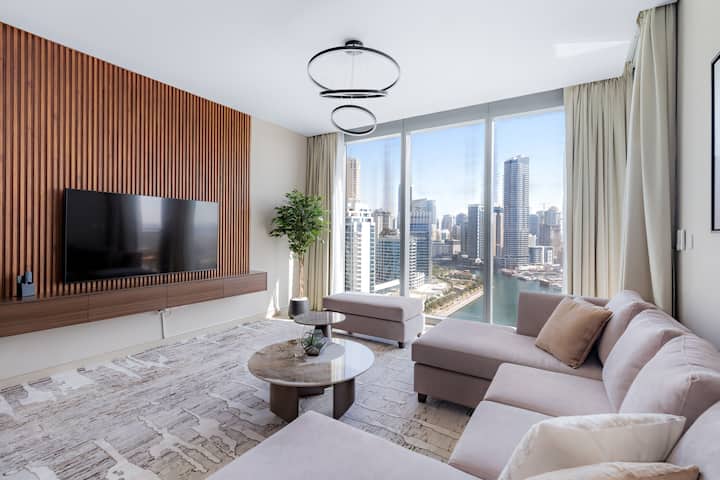 Lux 2br Canal View Apartment In Dubai Marina - Dubai Marina