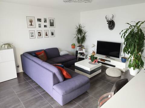 Successful Airbnb property: Comfortable 2-room, near metro in Villeurbanne