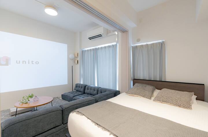 808【30日以上滞在プラン】家具家電・ジム付きで駅近!unito Namba Motomachi - Apartments for Rent in Naniwa Ward, Osaka, Osaka, Japan - Airbnb 808【30日以上滞在プラン】家具家電・ジム付きで駅近!unito Namba Motomachi - Apartments for Rent in Naniwa Ward, Osaka, Osaka, Japan - Airbnb