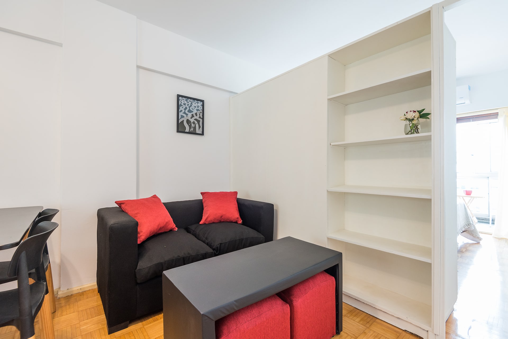 Studio apartment on Corrientes Street in Buenos Aires