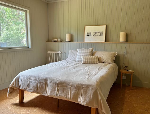 Hidden River, along the river.