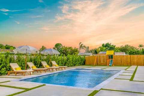 Serenity | 12PPL | Pool | BBQ |Playground |Firepit