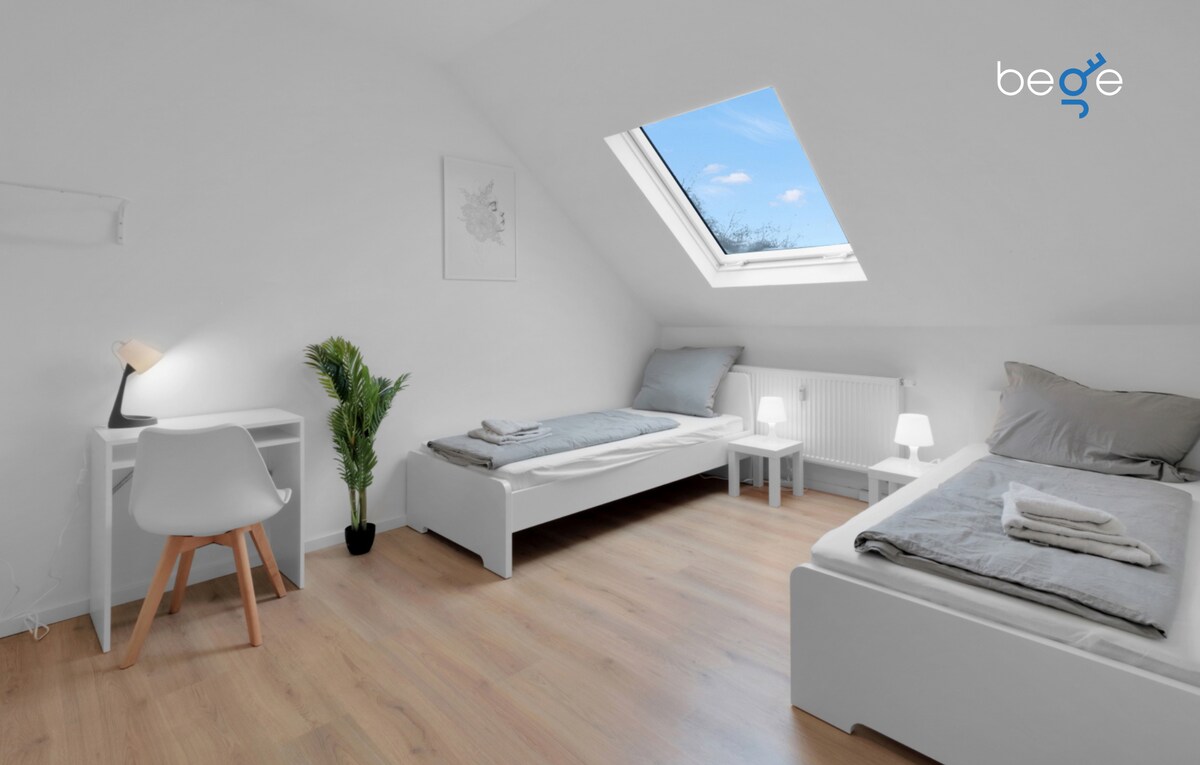 Dormitorio 1 con dos camas individuales