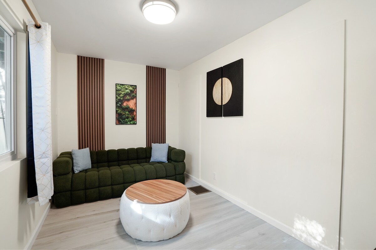 サンフランシスコ交通機関近くの新しく改装された居心地の良い個室