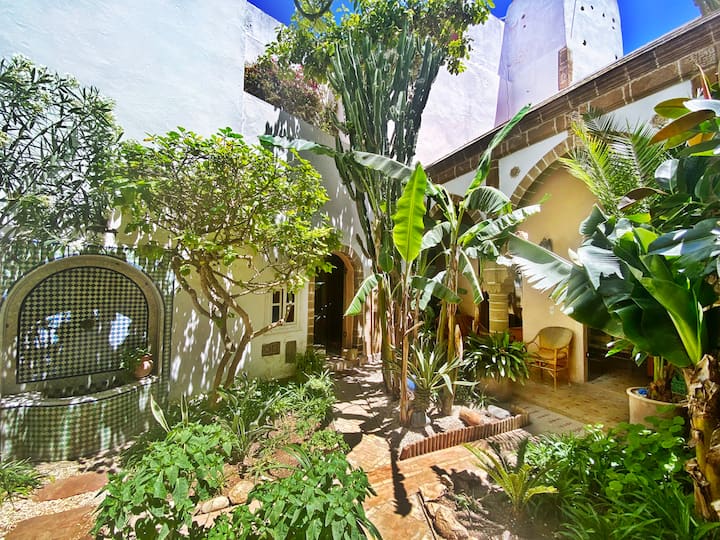 Riad Sheba Villa Lumineux Avec Jardin & Terrasse - 에사우이라