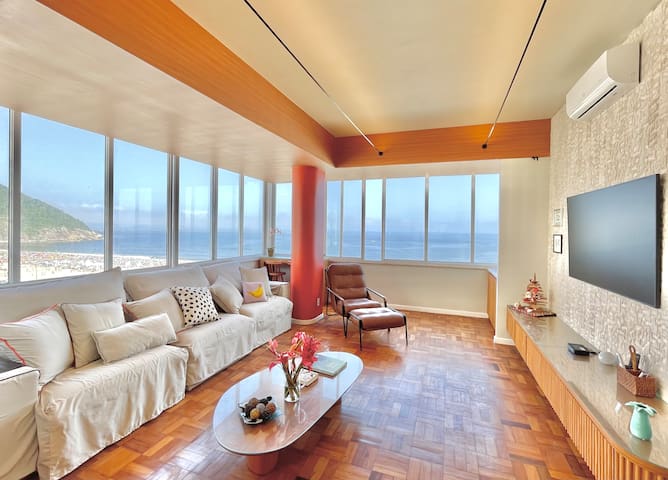 Vista incrível em Copacabana – frente ao mar