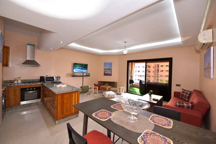Cozy Apartment In Hay Charaf - Marrakech