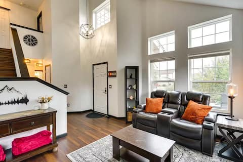 Relax at Fountain: Hot Tub Fun