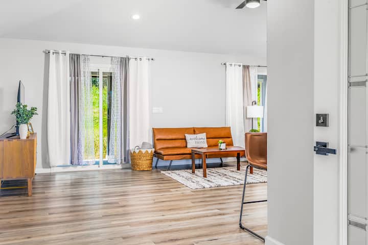Garden View And Spacious Blue Home For Families - Hawái