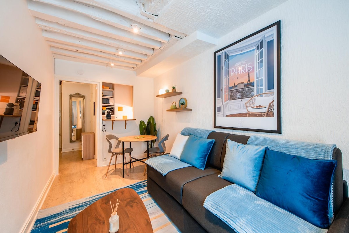 Successful Airbnb property: Rare location! 5 min Louvre & Tuileries Garden in Paris 1er Arrondissement