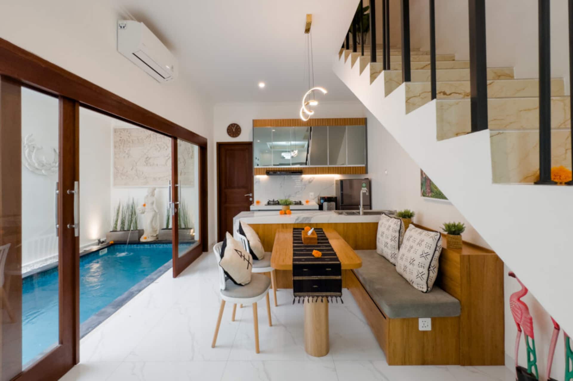 Spacious Poolside Escape 3 Bedroom Private Villa in Seminyak 2