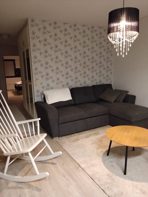 Renovated terraced house with sauna