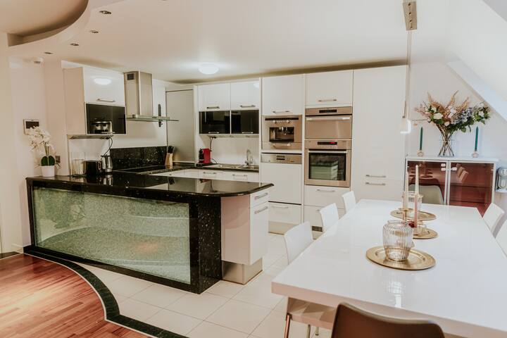 Central Penthouse Lux*Jacuzzi*Sauna*Terrace*Garage gallery image 4