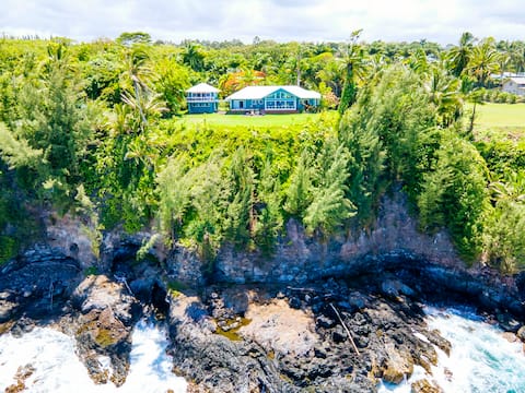 Grand Oceanfront Gated Estate on the Hamakua Coast