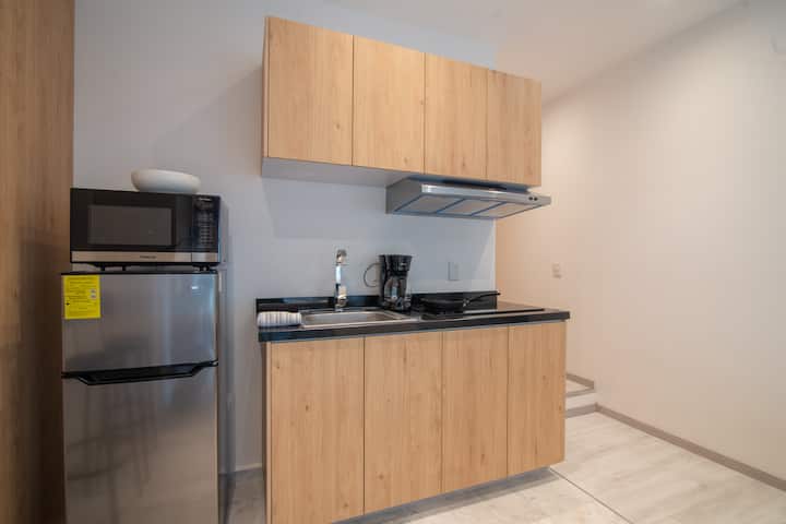 Fully Equipped Loft + Ac, Gym | Roma & Condesa - Ciudad de México