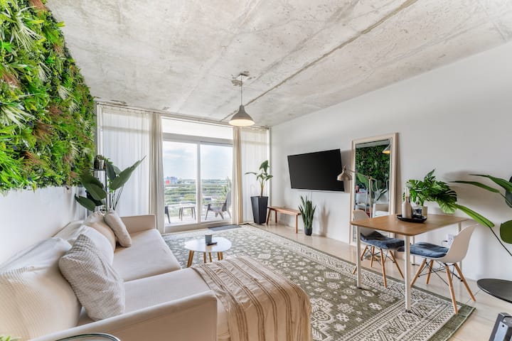 1br Miami Retreat W/bbq, Pool, & Skyline Views - 마이애미