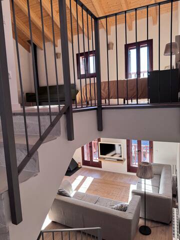 Casa de poble a Dòrria i vistes