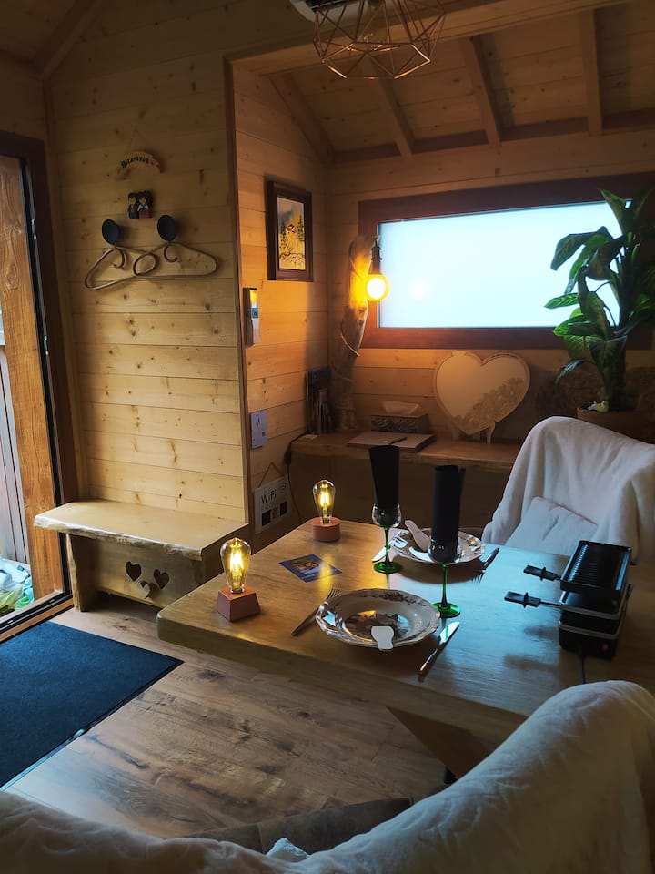 Cabane Insolite Et Confortable Avec Bain Nordique - Elsass