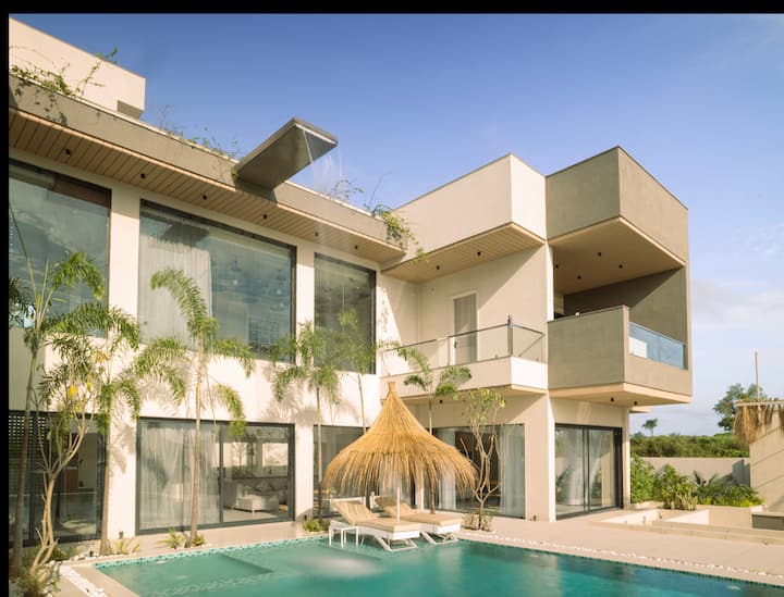 Vilde farms 5 BHK Villa W/ Pool, Garden & Jacuzzi