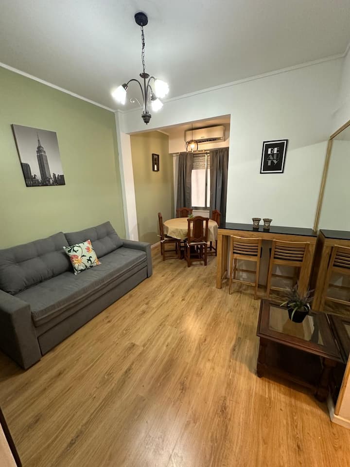 Трёхкомнатная квартира после ремонта в Recoleta