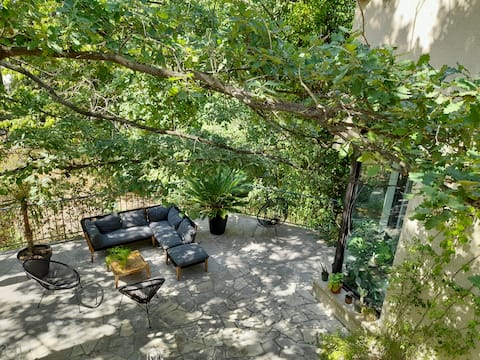 Character villa, swimming pool between Aix and Luberon