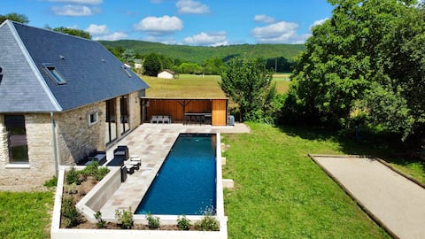 Dordogne Villa with Pool & A/C