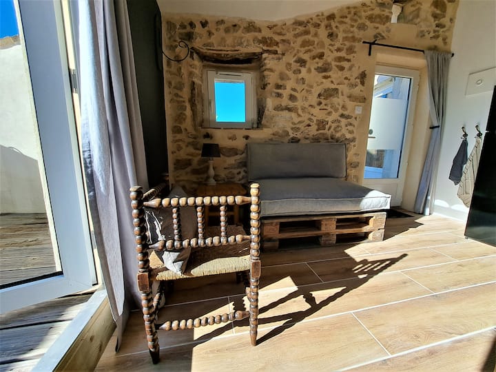 Gîte Jasmin Proche De La Rivière, Gard, Airco - Saint-Jean-de-Maruéjols-et-Avéjan