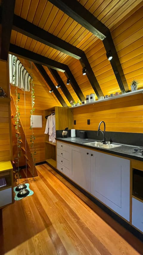 Popular Airbnb listing: Cabana Sonhos, Heart of the Mountain in Lauro Müller