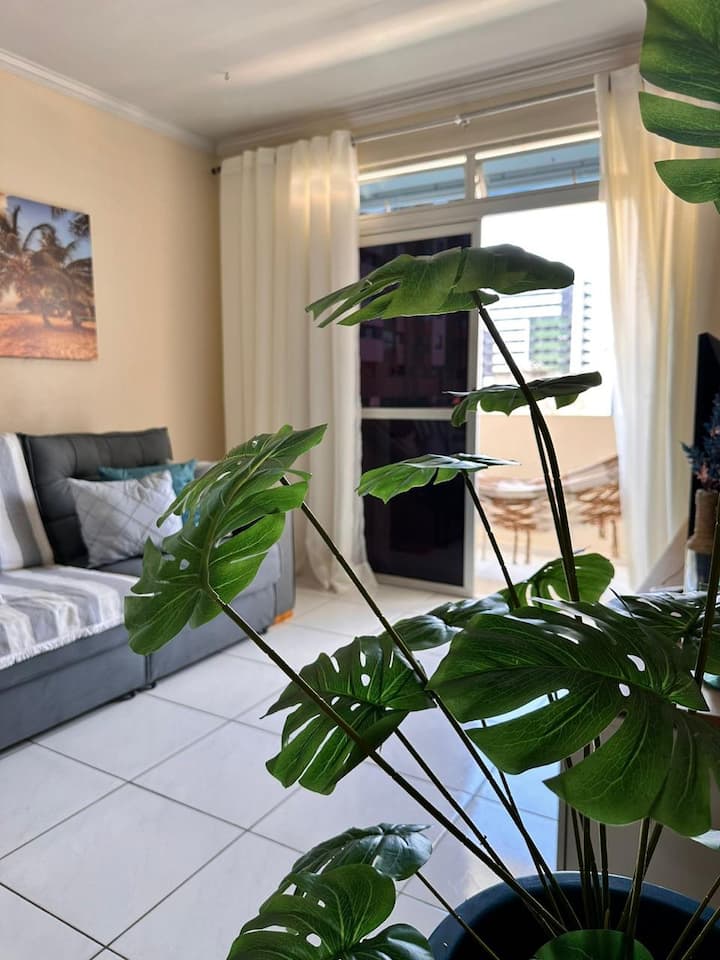 Apto Equipado Climatizado 3 Quartos - Maceió