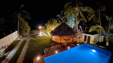 Casa Xchel facing the Bay