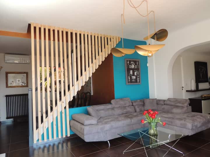 Villa Galetto Jacuzzi Piscine 15 Min Centre Nice - Villefranche-sur-Mer