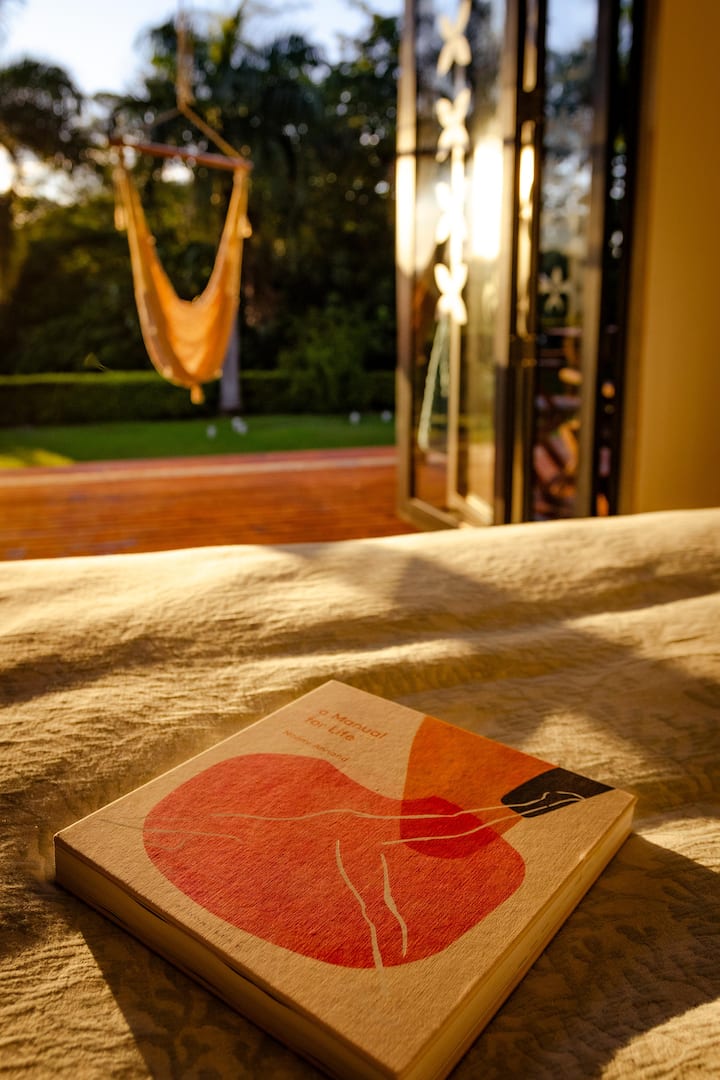 Perfecte plek om te ontspannen en een boek te lezen.