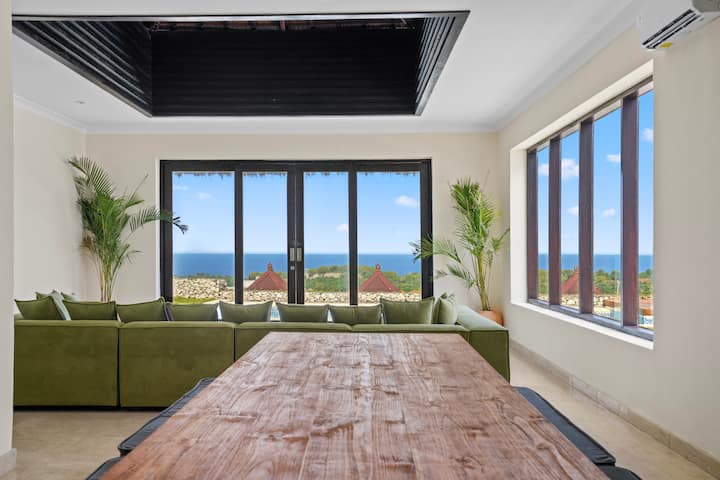 Elegant 3br Villa | Ocean Views + Modern Kitchen - Bali