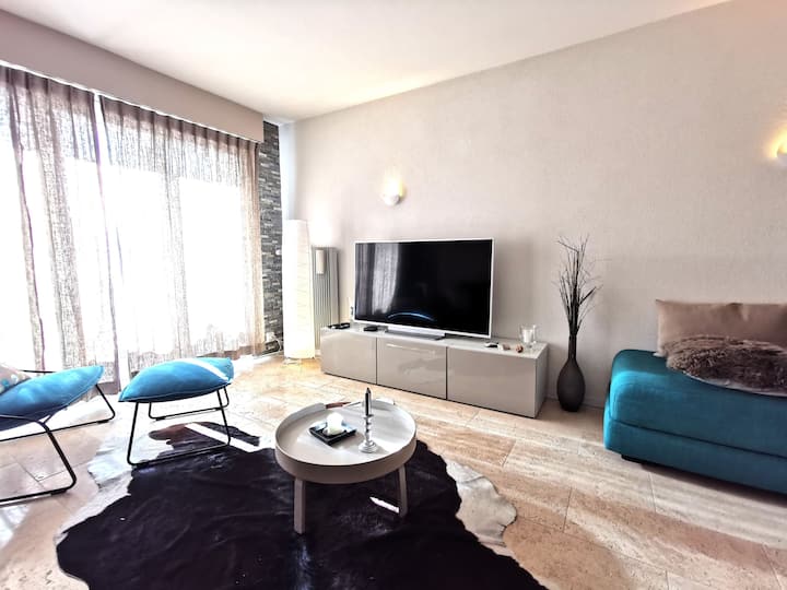 Gorgeous Mountain Apartment, Free Parking - Sierre