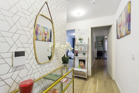 The urban cocoon*Station 220 m*Private parking*Near Paris