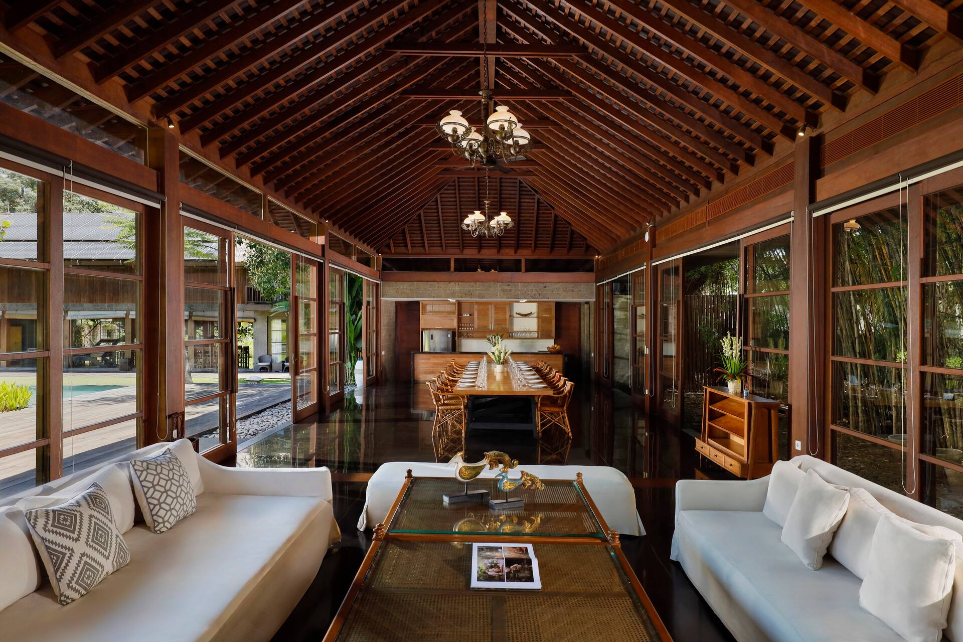 Rustic Wooden Estate 6 Bedroom Private Villa in Kerobokan 3