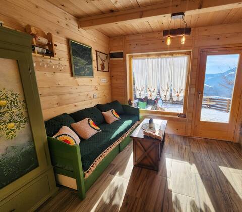Popular Airbnb listing: Wooden House SUSKA 3 (Wooden houses ŠUŠKA) in Бајина Башта