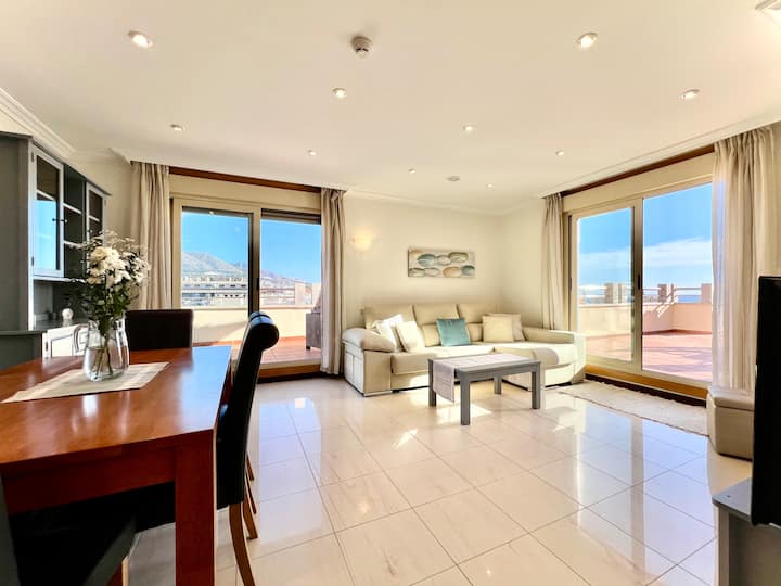 Mediterraneo Real Beach And Pool Penthouse - Fuengirola