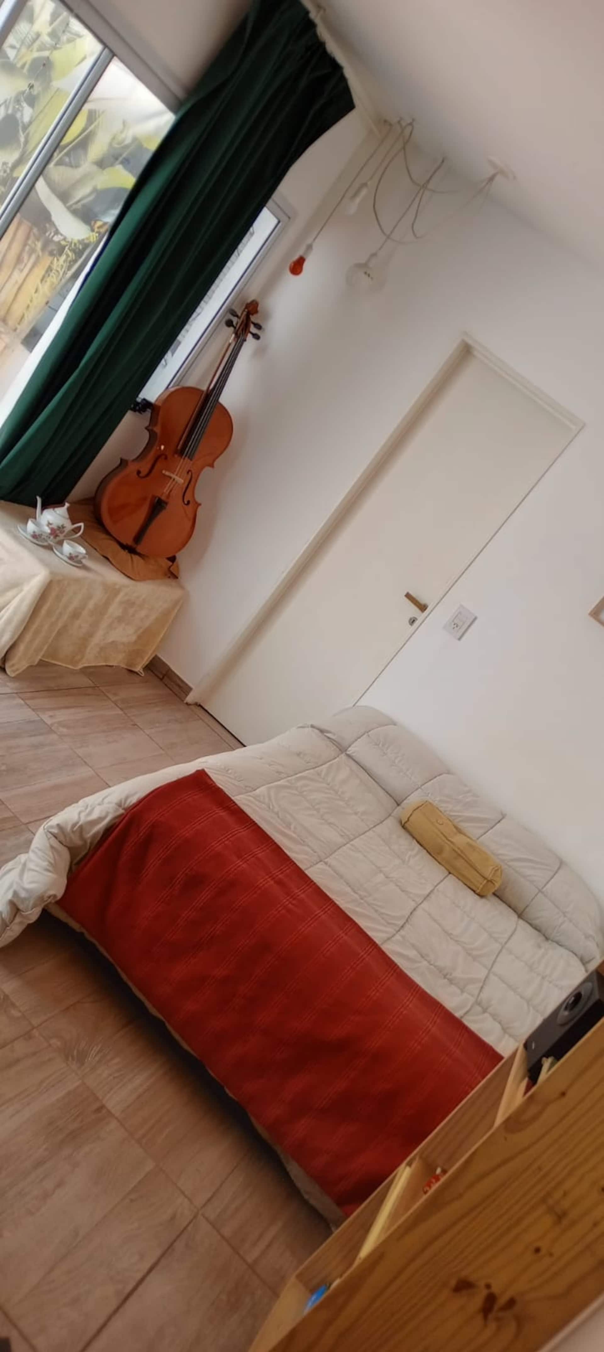 Studio with patio in Recoleta