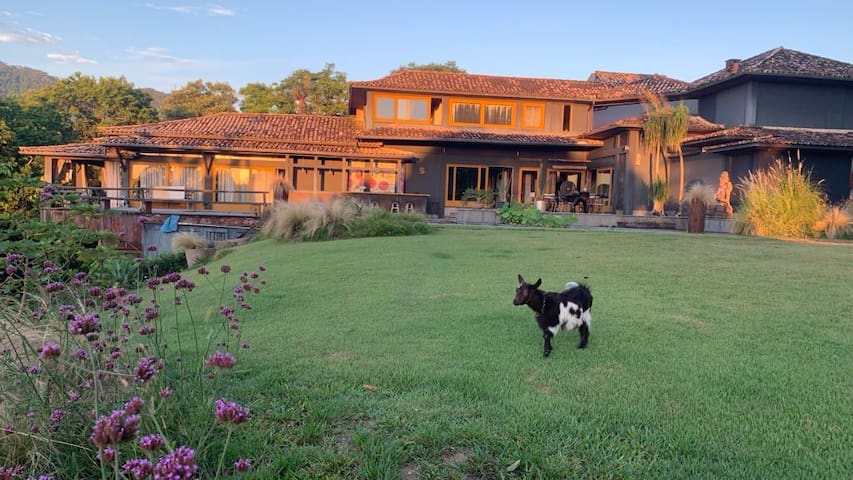 Mansão luxuoso vista panorâmica