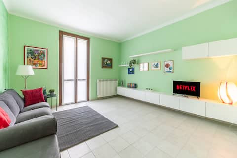 [Cesano Boscone]2 Bedrooms Apartment with Wi-Fi